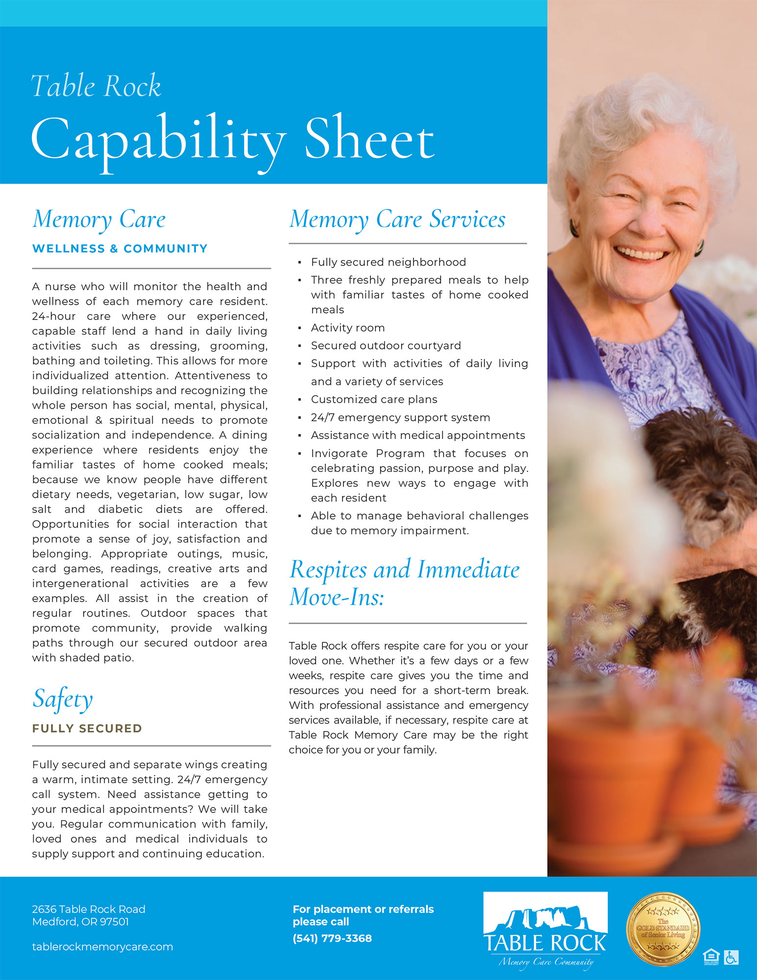 Discover Comprehensive Care - Table Rock Capabilities