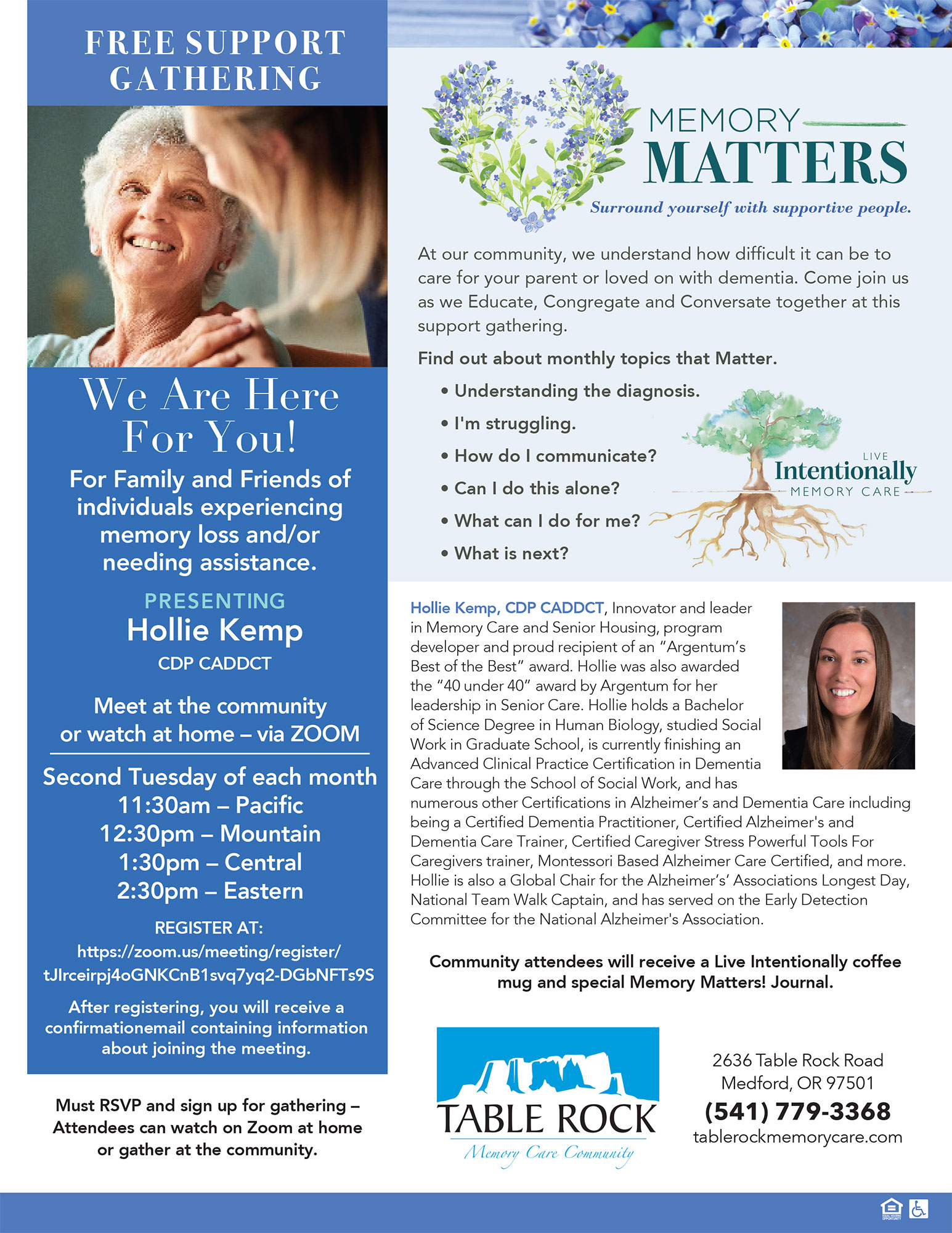 Memory Matters Support Event