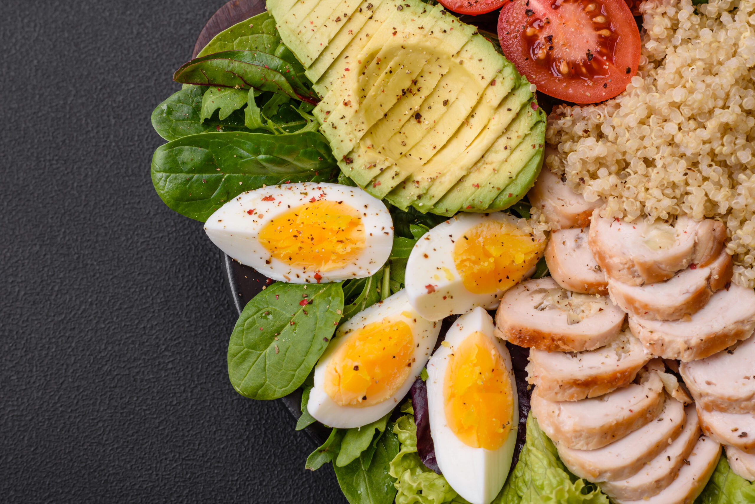 Healthy food plate in dementia care near Medford.